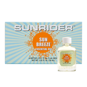 Sun Breeze Essential Oil  Rejuvenate Your Mind, Body, and Spirit-6 Bottles